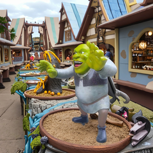 Estatua de resina de fibra de vidrio personalizada <span class=keywords><strong>Shrek</strong></span> - Product Image 6