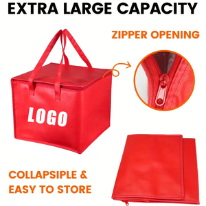 <span class=keywords><strong>Sac</strong></span> isotherme grand format, réutilisable et étanche, idéal pour les livraisons <span class=keywords><strong>Uber</strong></span> Eats, le poisson et les repas. - Product Image 2