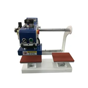 DS-QD05-S Double Station Pneumatic Heat Press Transfer Machine Pneumatic Plate Type T Shirt Printing Machine