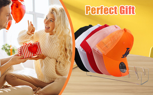Étagère <span class=keywords><strong>de</strong></span> présentation en acrylique pour casquettes <span class=keywords><strong>de</strong></span> baseball et accessoires <span class=keywords><strong>de</strong></span> mode, support <span class=keywords><strong>de</strong></span> rangement pour chapeaux <span class=keywords><strong>de</strong></span> soleil New Era <span class=keywords><strong>NBA</strong></span> 59FIFTY pour chambre et vestiaire - Product Image 6