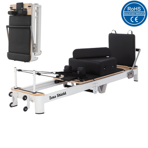 Máquina <span class=keywords><strong>de</strong></span> Pilates Plegable y Ajustable <span class=keywords><strong>de</strong></span> Aluminio <span class=keywords><strong>de</strong></span> Alta Calidad, Portátil, Duradera, Ecológica y Multifuncional para Ejercicio en Casa - Product Image 1