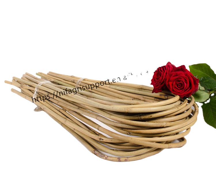 Китайское производство, недорогие, высококачественные, прочные, U-образные бамбуковые цветы для поддержки растений