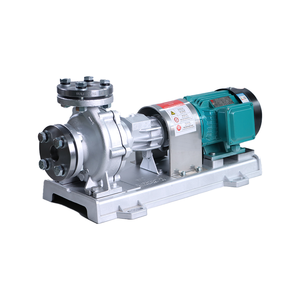 Bomba de aceite térmico de alta temperatura acoplada de una etapa Aulank WRY-H Modelo 5.5kW 2900RPM 12.5 Bar OEM 50HP para transferencia de calor por rodillos - Product Image 4