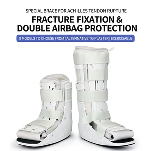 Bota Neumática Postoperatoria CAM con Celdas de Aire, Suela Basculante, Estabilización Rígida para Fractura de Tobillo y Recuperación Postquirúrgica - Product Image 1