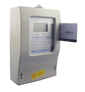 Latest High Quality Three Phase 4 Wire Digital Prepaid Energy Meter