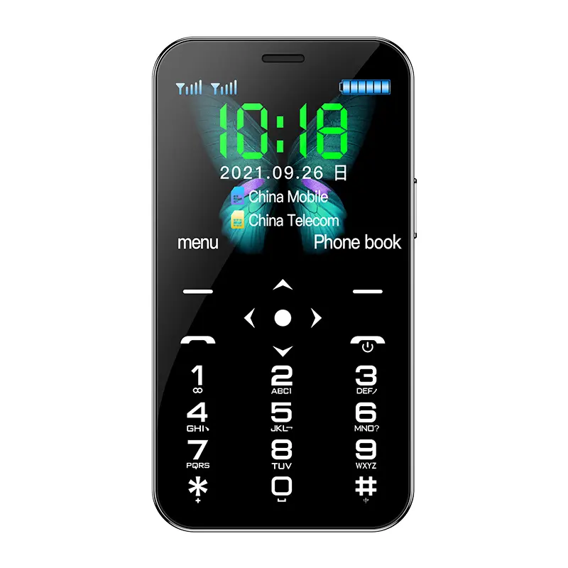 2022 SOYES D13 मोबाइल फोन 3 जी 4G दोहरी सिम प्रकार-सी एलईडी प्रकाश एसओएस सुपर फैशन छोटे मिनी कार्ड MobilePhone सेल्यूलर