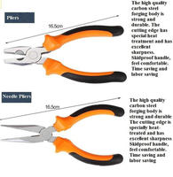 Kit d'outils portables tout-en-un pour la maison, 106 pièces, ensemble d'outils de réparation domestique avec marteau, tournevis, pinces et niveau