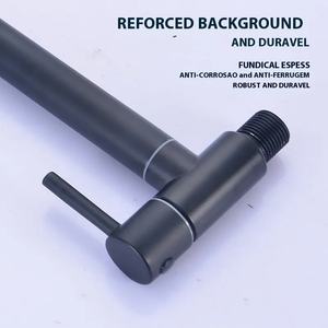 Robinet de cuisine mural en acier inoxydable 304, avec douchette extractible et pivotante pour évier de légumes, Torneira Da Cozinha - Product Image 5