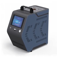 Contrôleur de température automatique en acier inoxydable HSIN650, calibrateur de bloc sec à haute température, four d'étalonnage de thermocouple