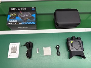 Jumelles de vision nocturne infrarouge couleur DT69P avec télémètre 600m, zoom numérique 8X, caméra numérique portable pour la chasse tactique - Product Image 5