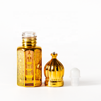 Bouteilles à rouleaux d'huile essentielle 3ml Oud Roller Bottle 6ml 9ml 12ml Bouteilles à rouleaux de parfum pour huiles essentielles