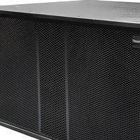 Thinuna L-218B Dual 18 Inch Subwoofer Profesional Array Speaker Lantai 4 Ohm 1600W Sistem Suara