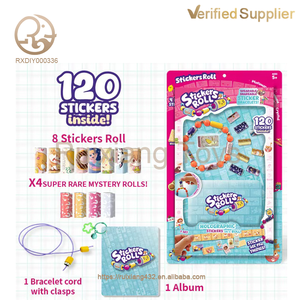 Venta caliente DIY mano pulsera de cuentas divertido decorativo pegatina cadena joyería hacer juguete para niños hecho plástico duradero - Product Image 4