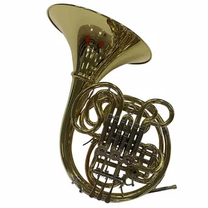 Chinese factory design OEM production yellow brass Alex103 referene french horn
