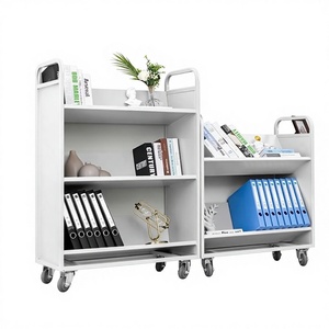 Carrito Metálico Silencioso de Tres Niveles para Tablets, para Bibliotecas y Librerías - Product Image 6