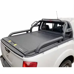 Affordable Pick Up Tipper Cover Manual Bed Cover Retractable Tonneau Cover For Nissan Frontier 2007-2014 Double Cab K61