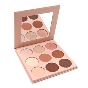 Gran oferta 2024, caja cosmética para sombras de ojos, paleta de sombras de ojos, <span class=keywords><strong>bronceador</strong></span> mate, corrector, paleta de contorno, caja de polvo prensado con espejo - Product Image 1
