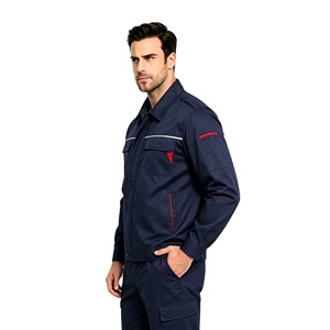 ZHENGXING personnalisé hommes vêtements de travail costume usine atelier mécanicien travail veste pantalon ensembles travailleurs uniformes ensembles - Product Image 6