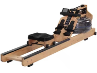 Rameur à eau NO.2, équipement de cardio-training pour salle de sport, rameur à eau en bois pliable, machine à ramer pliable, entraînement cardiovasculaire