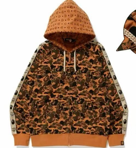 <span class=keywords><strong>Sudadera</strong></span> con capucha Bapaes 2026 con cremallera completa 1.1 de alta calidad, <span class=keywords><strong>sudadera</strong></span> con capucha Bath <span class=keywords><strong>Ape</strong></span> Y2k Shark con cremallera para hombre, <span class=keywords><strong>sudadera</strong></span> 100% algodón para mujer, ropa urbana unisex - Product Image 4