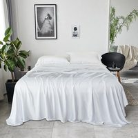 Ensemble de draps en bambou de vente chaude ensemble de couvertures tissu de bambou doux literie pour la maison