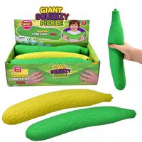 Jouets géants en forme de concombre, jouets sensoriels extensibles à remontée lente, jouets anti-stress souples pour adultes, adolescents, enfants et personnes autistes