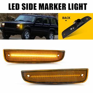 Feux de position latéraux avant à LED ambre pour Jeep Cherokee 1997-2001 - Product Image 2