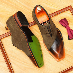Mocasines de Primavera para Hombre, Cosidos a Mano con Tecnología Goodyear, de Cuero Genuino, Sin Cordones, con Cuentas, Estilo Británico Informal, Zapatos de Cuero de Caña Baja - Product Image 4