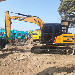 Excavatrice d'occasion SANY 15 tonnes 0-2000h, moteur Isuzu, machine Kawasaki, matériel de construction - Product Image 1