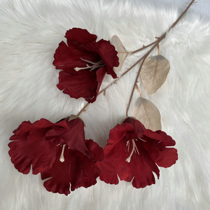 Flor de Kapok Artificial de Tres y Cuatro Cabezas, 30cm-100cm, Decoración para Bodas y Hogar, Flores de Seda al por Mayor - Product Image 2