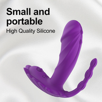 Vibrateur féminin sans fil à double moteur 8 fréquences, télécommande, jouet sexuel pour adultes