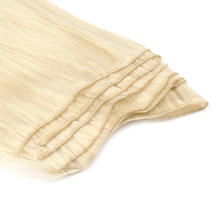 Extensiones de Cabello Virgen Remy K.SWIGS Salon, Invisibles, de Doble Trama, Hechas a Mano, Textura Personalizada, Más de 30 Colores Disponibles - Product Image 3