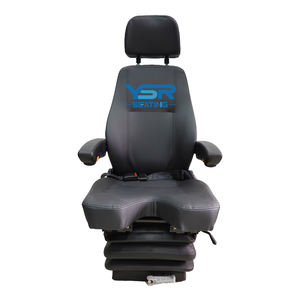 Asiento de grúa torre Silla de cabina de operador con reposabrazos doble Reposacabezas ajustable - Product Image 2