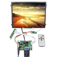 Layar LCD IPS 10.4 inci 500 Nits 30Pin LVDS Vs104T-003A 1024x768 dengan Board Controller LCD Laptop
