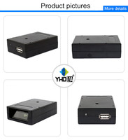 YHDAA Vente directe du fabricant Module de scanner intégré mini USB à montage fixe avancé Lecteur de codes-barres 1D 2D
