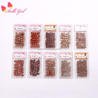 Vente en gros d'accessoires pour femmes BELLEWORLD afrique dreadlock cheveux humains extensions boîte florale perles de bois dreadlock perruque pour tresse