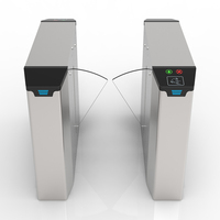 Fabricant de barrières tournantes à reconnaissance faciale et scanner de codes QR pour contrôle d'accès automatique