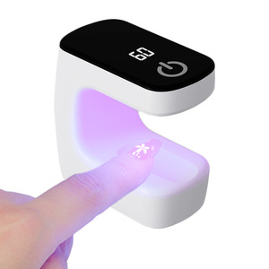 Wholesale Portable UV LED Nail <b>Lamp</b> Rechargeable Dryer <b>Wireless</b> Gel Nails Art Light USB Timer Tool - Product Image 1