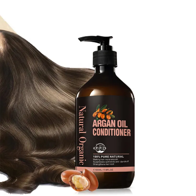 Balsamo per capelli biologico naturale riparazione all'ingrosso capelli danneggiati fragranza lunga balsamo all'olio di Argan