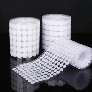 Chất lượng cao <span class=keywords><strong>2</strong></span> triệu cặp 16mm trắng thân thiện với môi dính móc và vòng lặp velcroes nhà máy bán buôn móc vòng lặp tiền xu/Chấm - Product Image 1