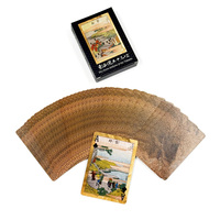 Jeu de cartes personnalisées, art culturel traditionnel japonais, cartes de poker, illustration personnalisée, conception OEM, impression en usine, vente en gros