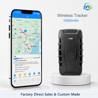 Dispositif de suivi GPS 4G LTE GPRS 2G GSM WiFi avec application Android, LBS, étanche, aimant puissant, longue durée de vie de la batterie, gestion de flotte de véhicules