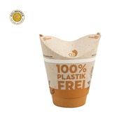Tasse à café jetable facile à utiliser, gobelet en papier résistant à l'eau et à l'huile, pour frites et Barbecue avec papillon, pièces
