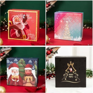 Khả Năng Chịu Tải Mạnh Mẽ Giáng Sinh Cookie Hộp Quà Tặng Không Dễ Dàng Bị Biến Dạng Giáng Sinh Vớ Hộp Quà Tặng - Product Image 4