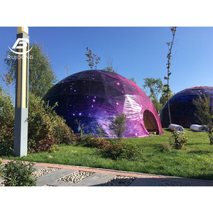 Nhà Máy Giá Tùy Chỉnh Phun Sơn 6M 4-Người Vòng Dome Lều Cho Khách Sạn & Khu Nghỉ Dưỡng-Bền, Di Động Glamping Lều - Product Image 2