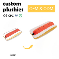 Peluche personnalisée sur mesure, design personnalisé, animaux super doux, pour la maison, le bureau, mignons animaux en peluche de dessin animé, dossier en peluche