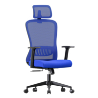 JOHOOFURNITURE OEM Vente en gros Chaise de bureau de direction ergonomique moderne pour conférence, hauteur réglable, structure en acier inoxydable, pour la maison