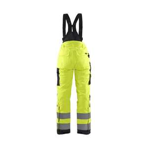 BLAKLADER - 788519773399C34 Pantalon d'hiver haute visibilité pour femme Jaune/Noir-EAN 7330509551141 HI-VIS WORKWEAR - Product Image 2