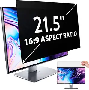 Bilgisayar ekran koruyucu 21.5 inç monitör Film çıkarılabilir 21.5 inç Anti mavi ışık Anti parlama monitör gizlilik filtresi