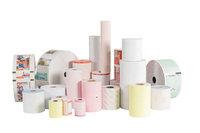 Rouleaux de papier thermique 3 1/8 X 230 sans BPA, compatibles avec toutes les caisses enregistreuses et imprimantes POS
